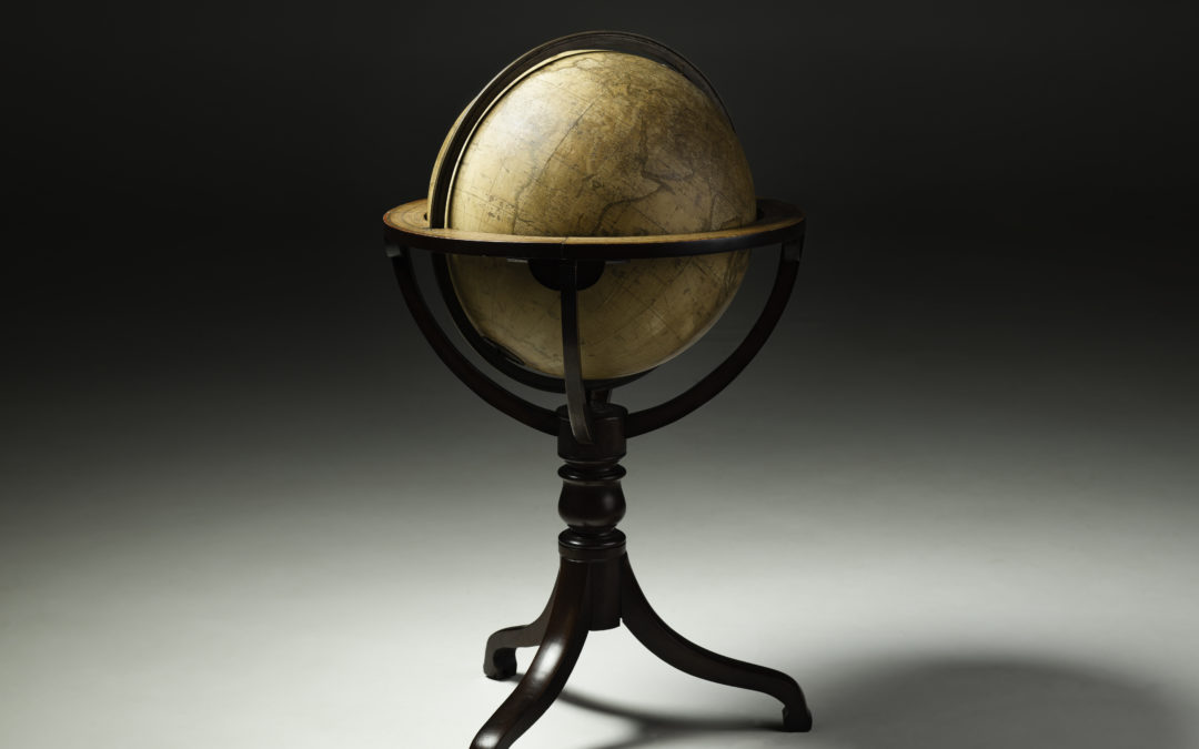 Terrestrial Floor Globe, circa 1868