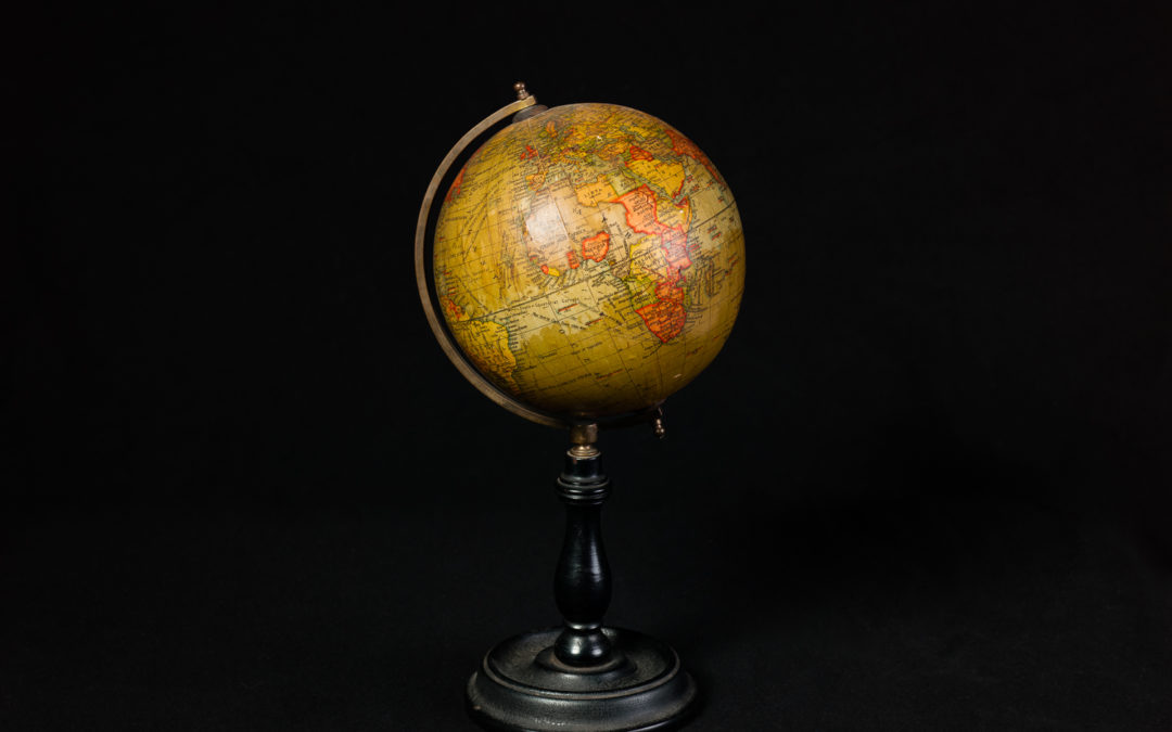 Terrestrial Globe on Stand