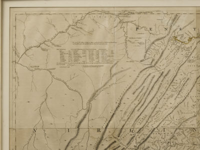 THE MOST IMPORTANT EIGHTEENTH-CENTURY MAP OF VIRGINIA - Christopher H ...