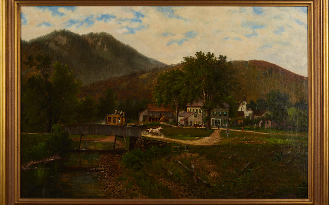 APPALACHIAN MOUNTAIN LANDSCAPE – Sold