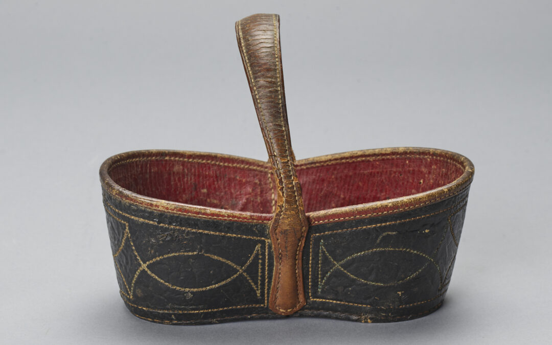 Leather Key Basket – Richmond, Virginia – SOLD