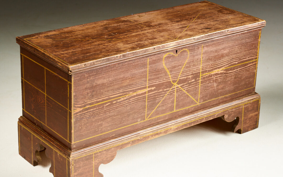 Painted Blanket Chest ~ Upcountry South Carolina