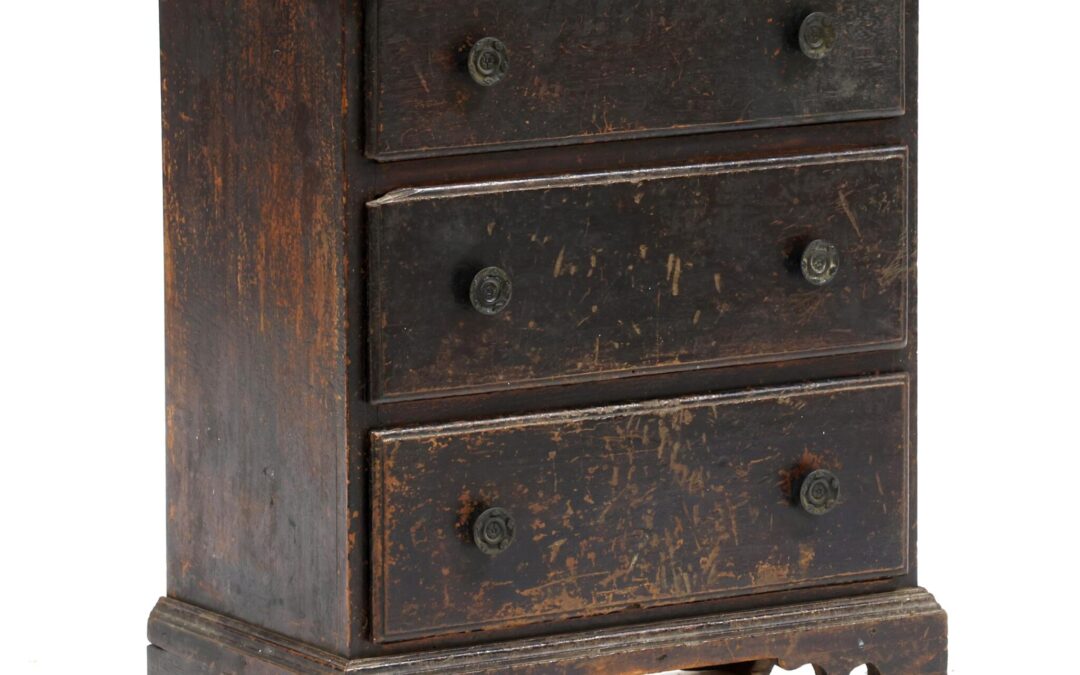 Diminutive Painted Child’s Chest